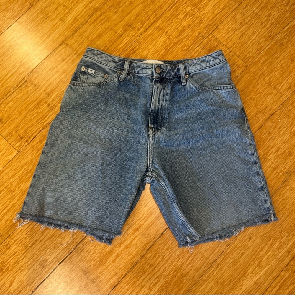 Calvin Klein jeans denim mom shorts
